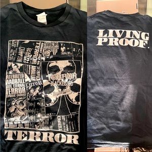 Vintage Terror Living Proof Band T-Shirt Unisex